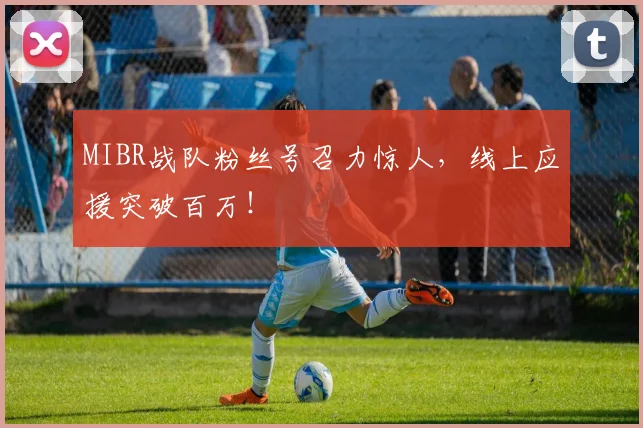 MIBR战队粉丝号召力惊人，线上应援突破百万！